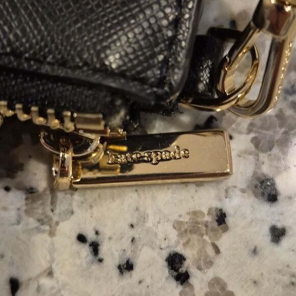 Kate Spade Madison Colorblock Saffiano leather double zip wristlet - Picture 5 of 10